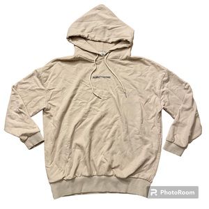 Adika Hoodie Sweatshirt Perfect Mistake Tan Medium